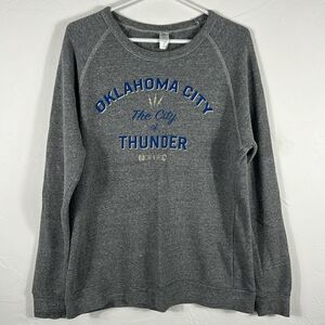 🔥🏀 Women’s OKLAHOMA CITY‎ THUNDER NBA Basketball CREWNECK Sweatshirt - PERFECT